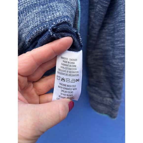 robert graham space dyed zip front cardigan - Picture 7 of 9